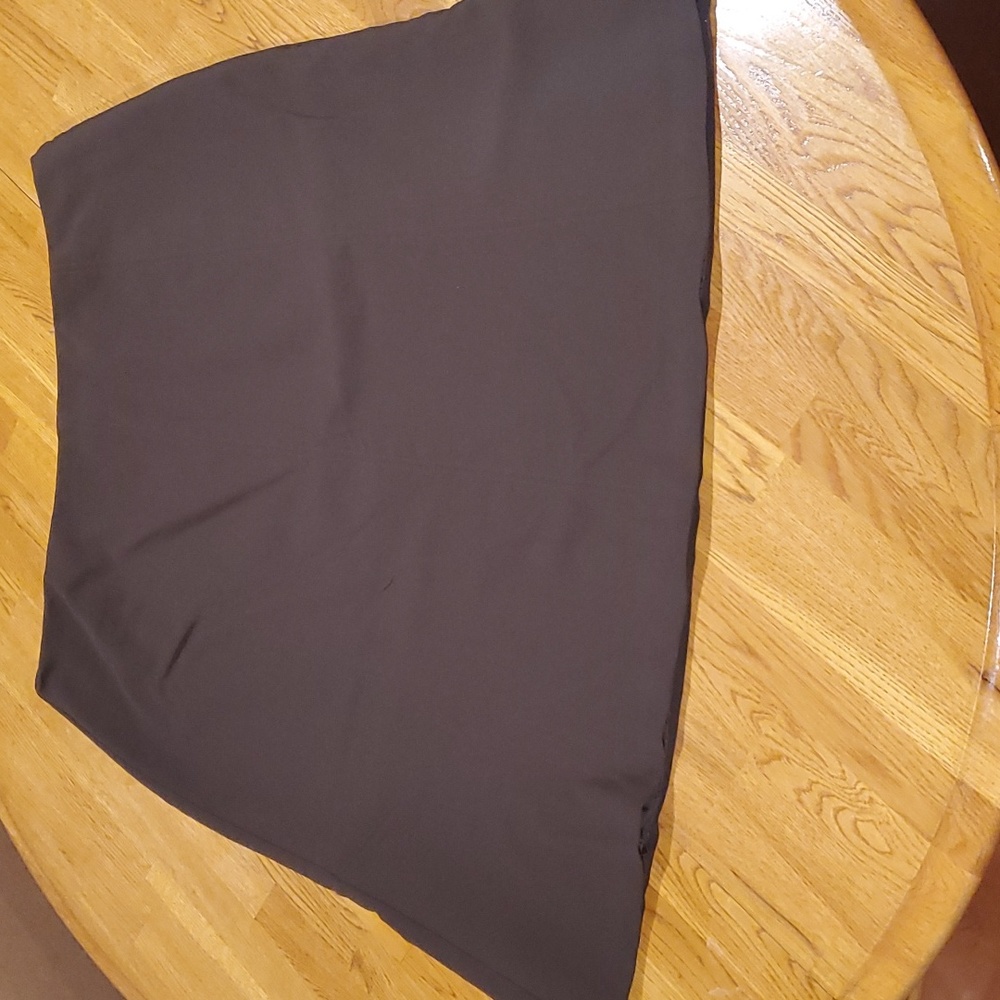 Brown A Line Skirt